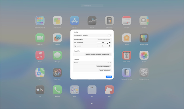 macOS • Retrouvez un Launchpad efficace et personnalisable sous macOS 26
