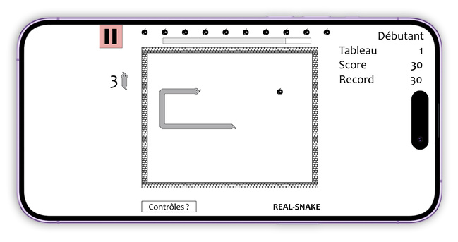 Capture © Snake Bar pour iPhone (2025)