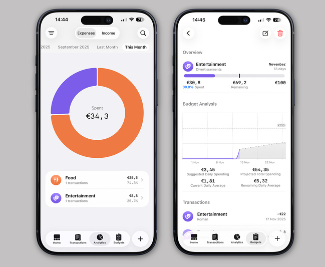 iOS • Gérez gratuitement et simplement votre budget depuis l’iPhone iOS • Gérez gratuitement et simplement votre budget depuis l’iPhone