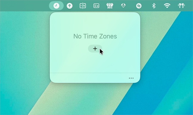 macOS • L’heure dans le monde entier depuis la barre des menus avec Zone Bar