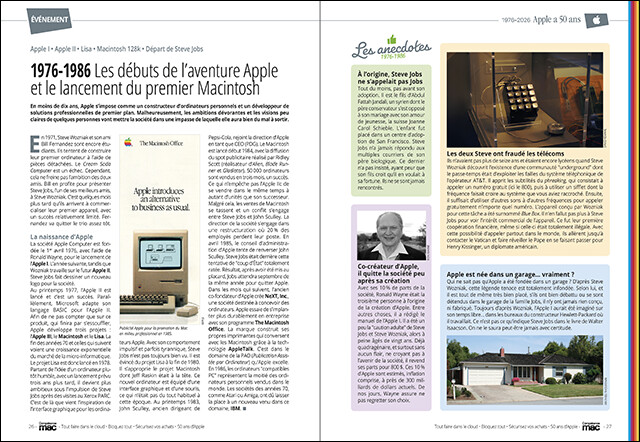 Compétence Mac 91 : Tout faire dans le cloud • Bloquez tout • Sécurisez vos achats en ligne • 50 ans d’Apple