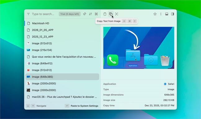 macOS • Optez pour un meilleur presse-papiers que celui proposé par macOS 26 macOS • Optez pour un meilleur presse-papiers que celui proposé par macOS 26