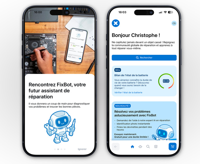 iOS • iFixit publie sa nouvelle application de réparation avec 125 000 manuels et de l’IA iOS • iFixit publie sa nouvelle application de réparation avec 125 000 manuels et de l’IA