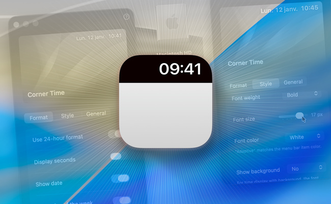 macOS • Au lieu de ranger une barre des menus encombrée, faites-la disparaitre ! macOS • Au lieu de ranger une barre des menus encombrée, faites-la disparaitre !