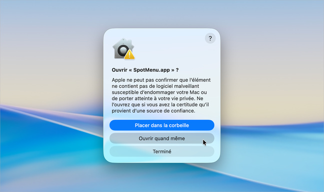 macOS • Comment forcer l’ouverture d’une application quand le système le refuse ? macOS • Comment forcer l’ouverture d’une application quand le système le refuse ?