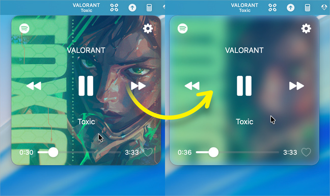 macOS • Commandez la musique que vous écoutez depuis la barre des menus