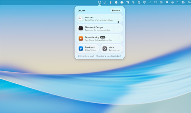 macOS • Avec Loook, reprenez de bonnes habitudes en travaillant devant votre Mac