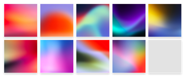 Fonds d’écran • De nouveaux dégradés colorés pour l’écran de vos appareils Fonds d’écran • De nouveaux dégradés colorés pour l’écran de vos appareils