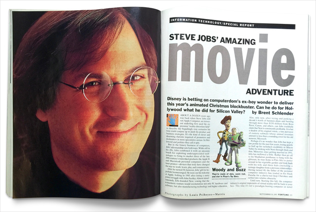 Le numéro de septembre 1995 du magazine Fortune. Photo © Fortune.