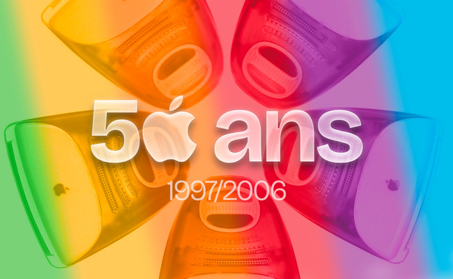 50 ans • 1997/2006 • Apple renoue avec le succès grâce au retour de Steve Jobs à sa tête