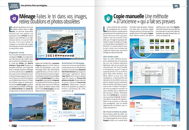 Compétence Mac 92 : 101 Secrets macOS • Boostez le Finder • Téléphonez avec votre Mac • Vos photos bien protégées
