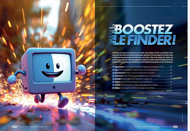 Compétence Mac 92 : 101 Secrets macOS • Boostez le Finder • Téléphonez avec votre Mac • Vos photos bien protégées