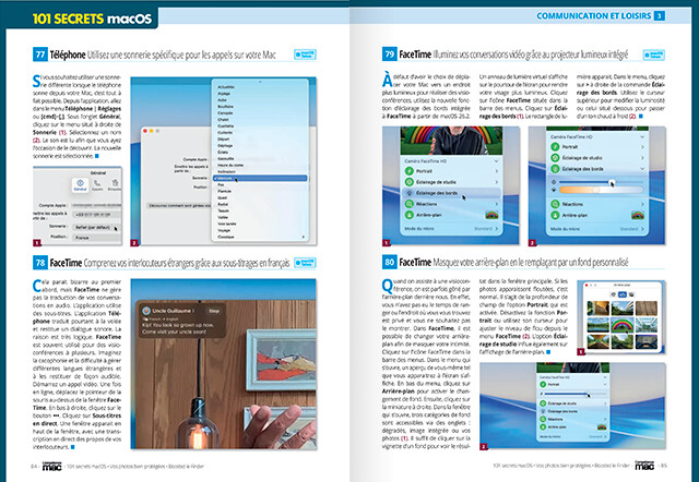 Compétence Mac 92 : 101 Secrets macOS • Boostez le Finder • Téléphonez avec votre Mac • Vos photos bien protégées