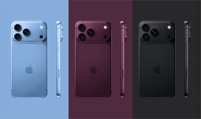 Les nouvelles couleurs des iPhone Pro pour 2027 ? Montage © Macworld.