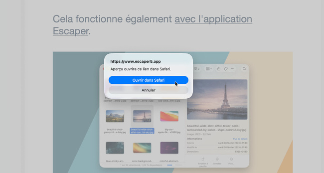 Astuce macOS • Ajoutez un lien cliquable dans un document Pages