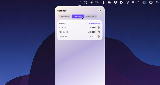 macOS • Calculez plus rapidement depuis la barre des menus avec Numsy