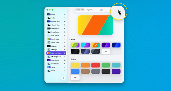 macOS • Personnalisez toute l’apparence de votre Mac d’un simple clic macOS • Personnalisez toute l’apparence de votre Mac d’un simple clic