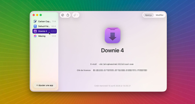 macOS • Licence Store, une application pour gérer les licences de vos logiciels macOS • Licence Store, une application pour gérer les licences de vos logiciels