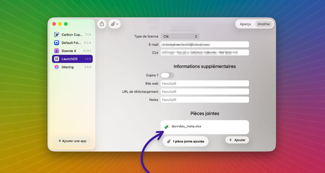 macOS • Licence Store, une application pour gérer les licences de vos logiciels macOS • Licence Store, une application pour gérer les licences de vos logiciels
