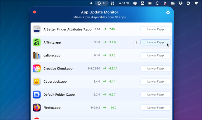 macOS • Conservez toutes vos applications à jour, même en dehors de l'App Store macOS • Conservez toutes vos applications à jour, même en dehors de l'App Store