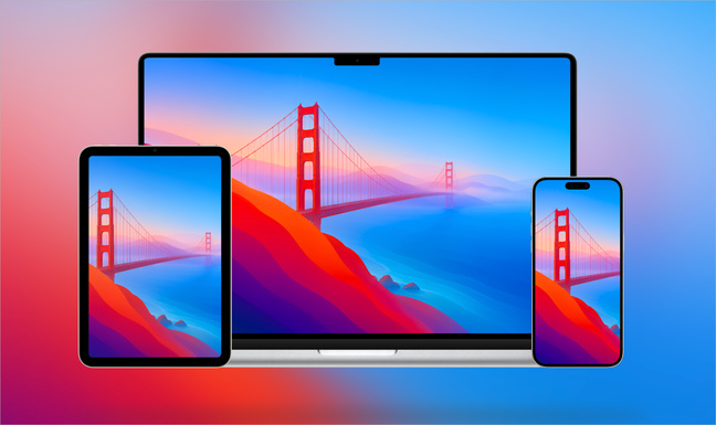 Fond d’écran • Une très jolie fusion entre macOS Golden Gate et macOS Monterey Fond d’écran • Une très jolie fusion entre macOS Golden Gate et macOS Monterey