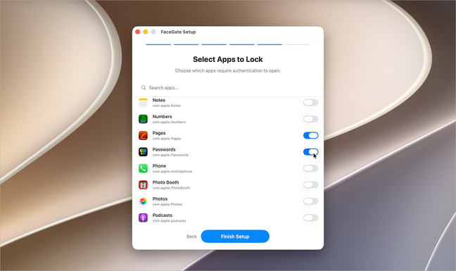macOS • Verrouillez vos applications Mac grâce à la reconnaissance faciale