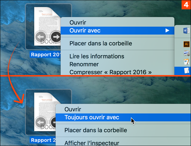 Comment ouvrir un fichier avec un autre logiciel que celui associé par défaut ? Comment ouvrir un fichier avec un autre logiciel que celui associé par défaut ?