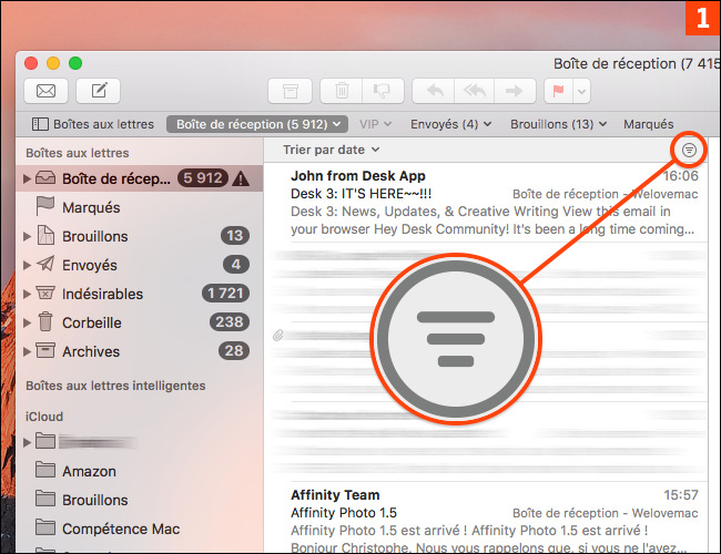 Comment classer rapidement et efficacement vos emails sur Mac ou iPhone ?