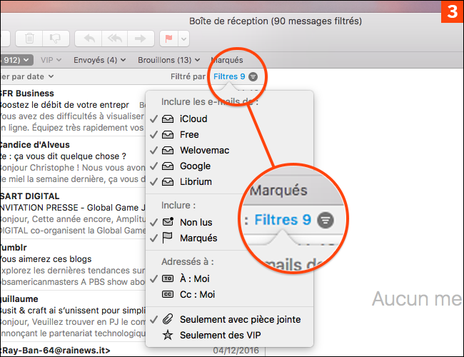 Comment classer rapidement et efficacement vos emails sur Mac ou iPhone ?