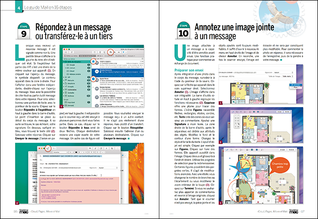 Compétence Mac 55 • 4 guides en 1 : iCloud • Pages • iMovie • Mail