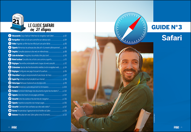 Compétence Mac 59 • 4 guides en un : Numbers • Photos • Safari • Finder