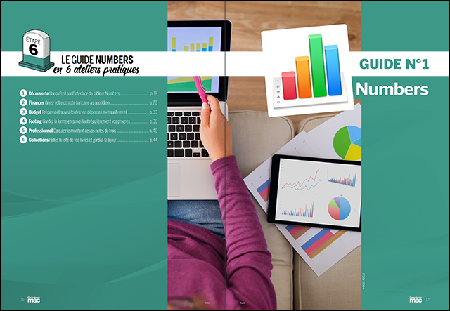 Téléchargez les fichiers bonus du guide "Ateliers pratiques avec Numbers" • Compétence Mac n°59