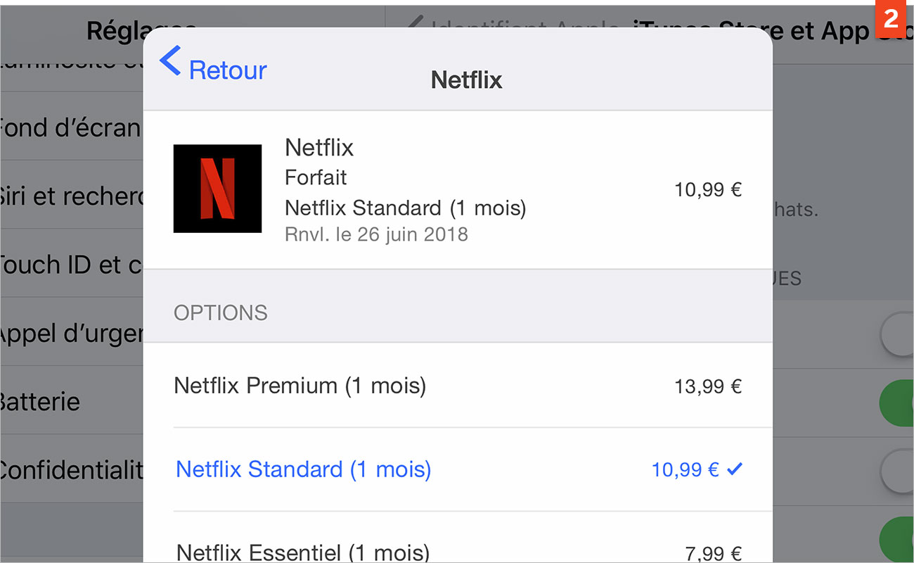 [Stores] Modifiez ou annulez un abonnement à une application ou un service
