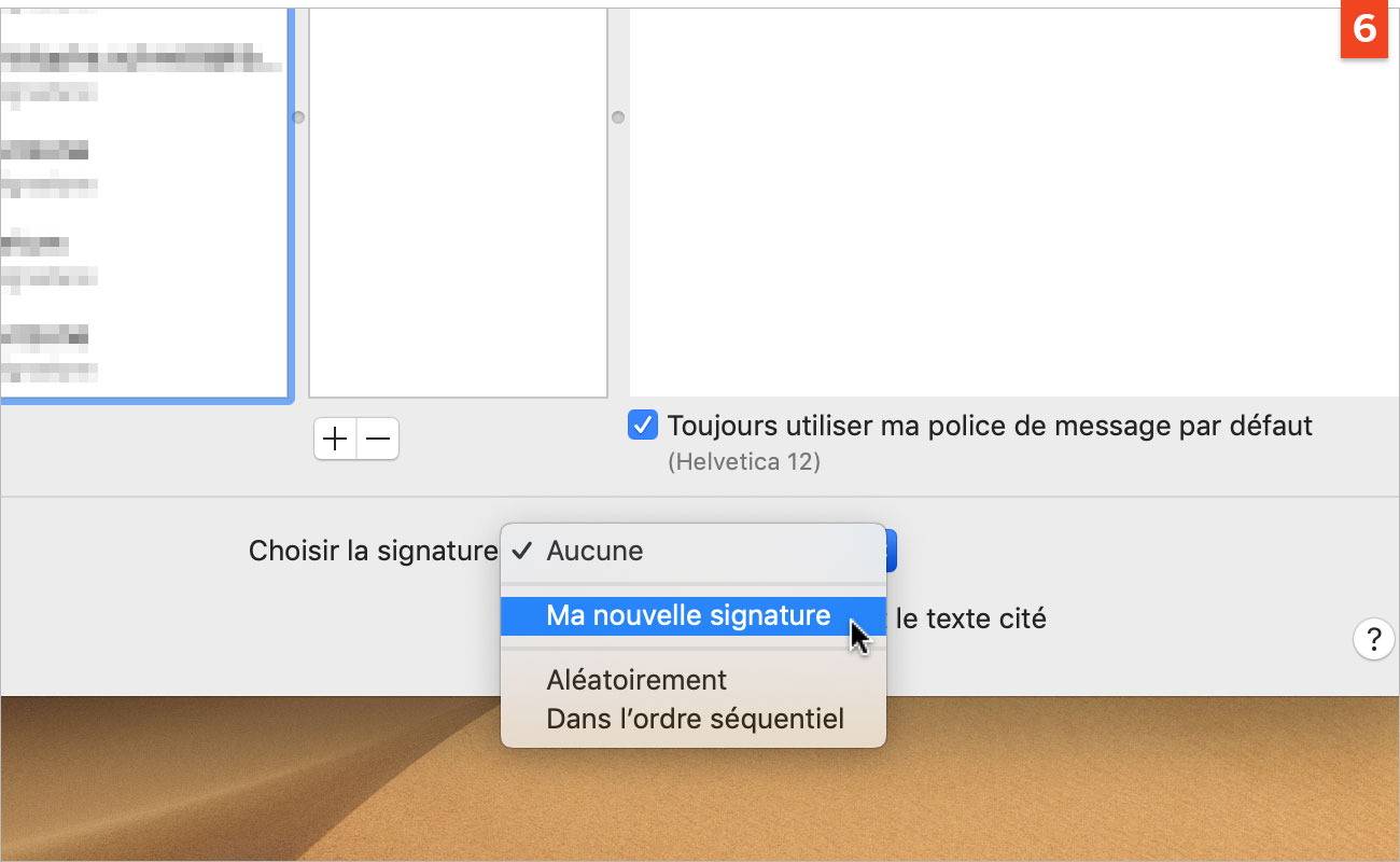 [Mail] Ajoutez une signature automatique à vos courriers