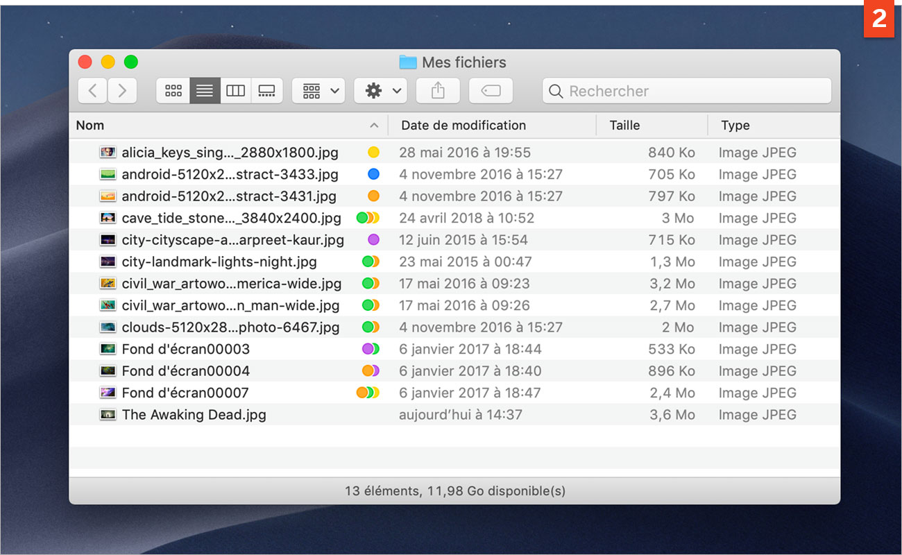 [Affichage] Modifiez la présentation de vos documents dans le Finder 