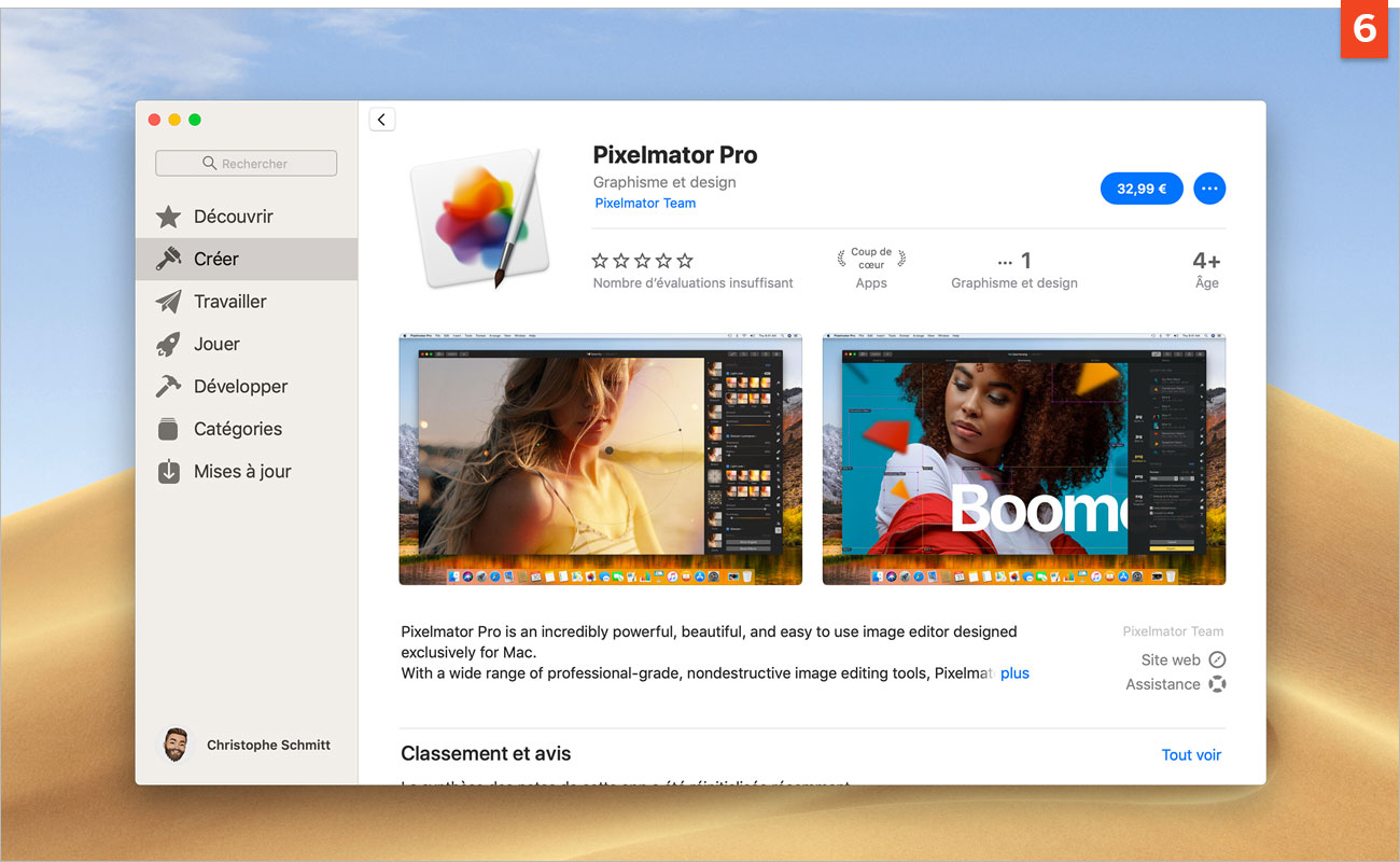 [macOS Mojave] Téléchargez et installez des logiciels depuis l’App Store
