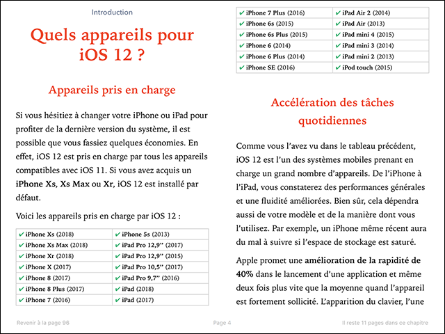 Compétence Mac • iOS 12 : les nouvelles fonctions pour iPhone et iPad (ebook) MISE À JOUR : 12.4