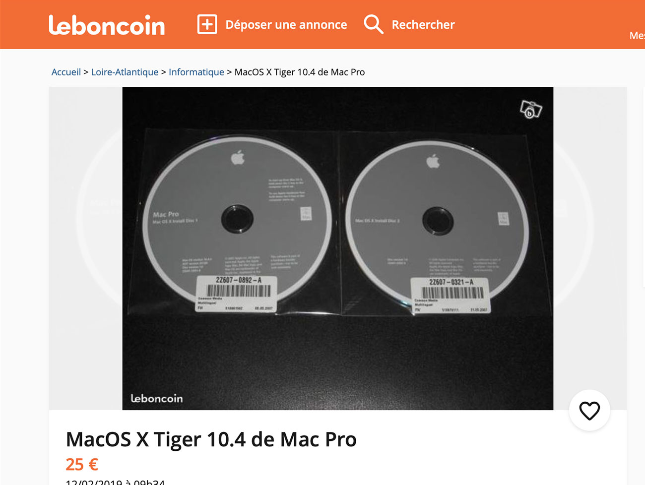 [Collector] Trouvez d'antiques installations de système pour votre vénérable Mac