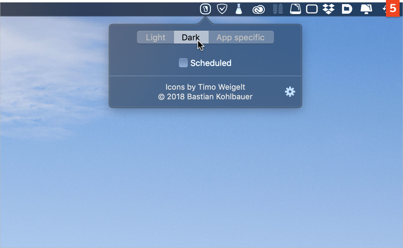 [macOS Mojave] Comment exclure une application du mode sombre ?