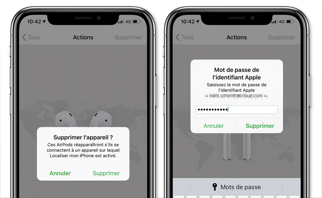 [AirPods] Dissocier définitivement les écouteurs de tous vos appareils