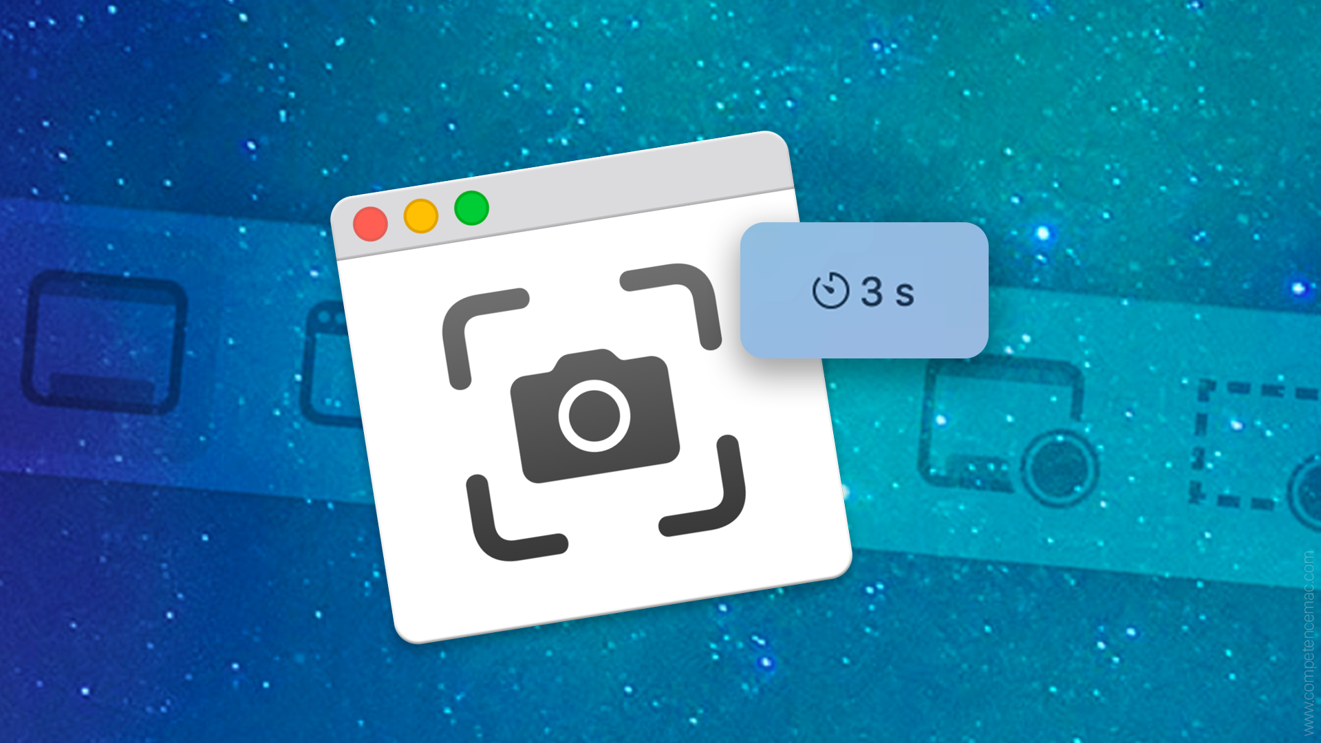 macOS • Comment capturer en différé une image fixe de l'écran  ?