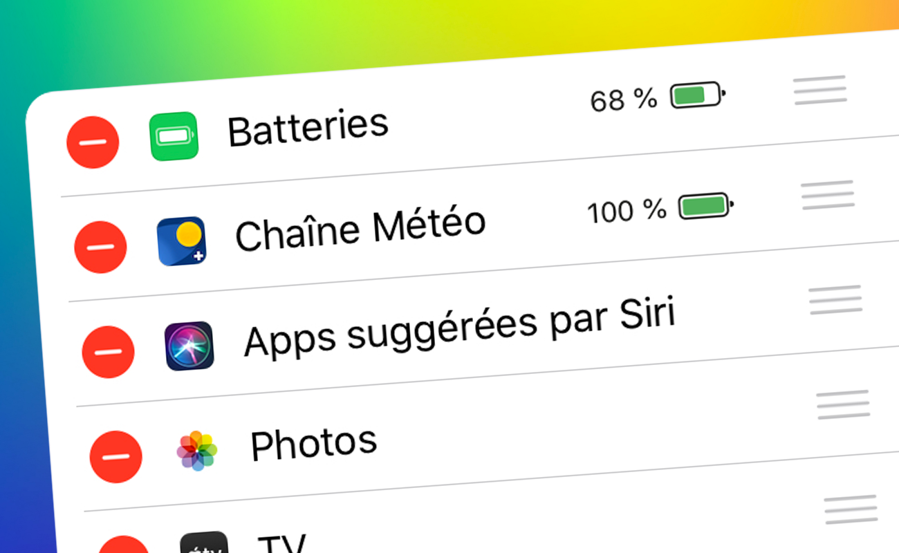 iOS • Afficher le niveau d’autonomie des accessoires Bluetooth iOS • Afficher le niveau d’autonomie des accessoires Bluetooth