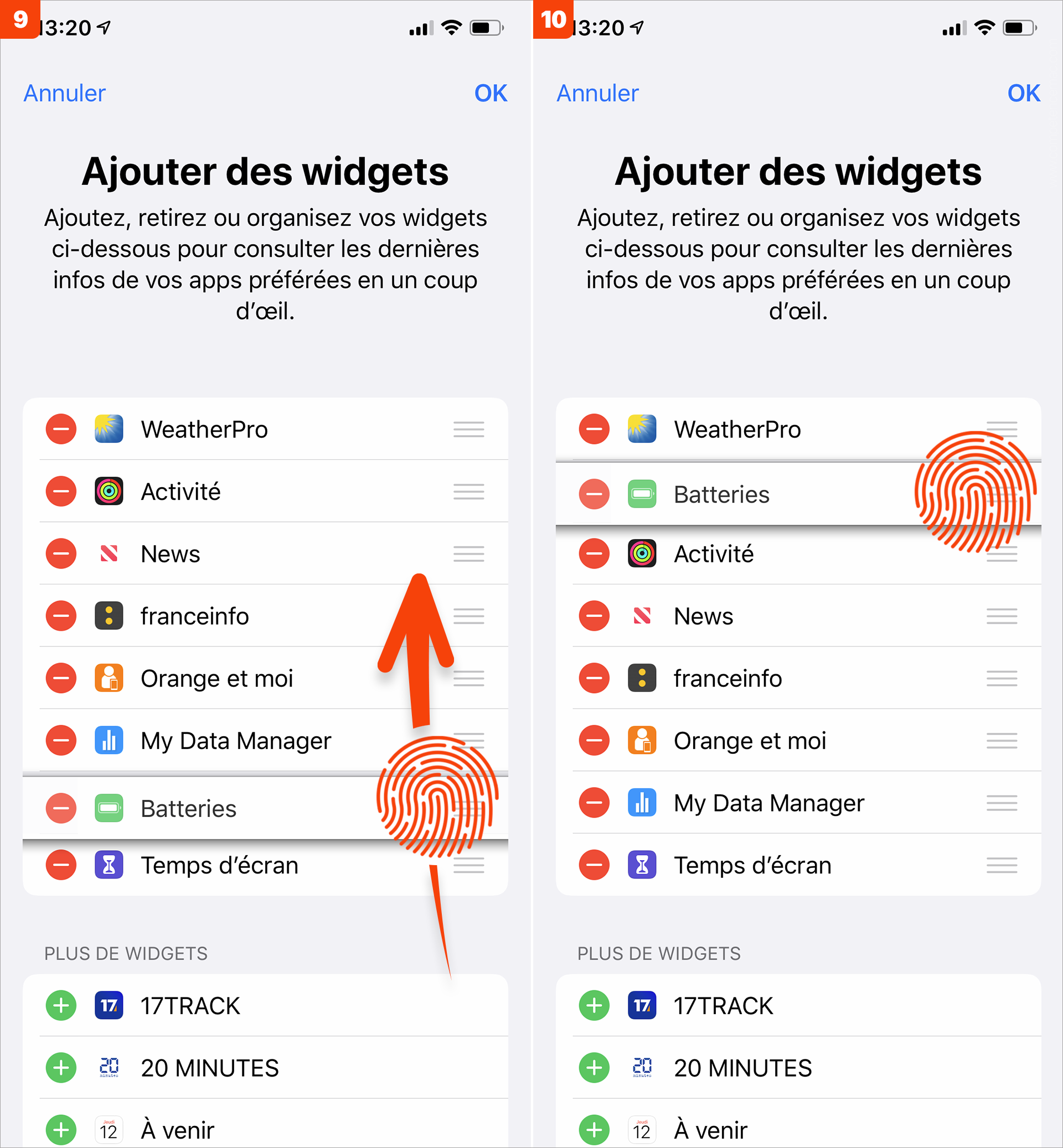 iOS • Afficher le niveau d’autonomie des accessoires Bluetooth iOS • Afficher le niveau d’autonomie des accessoires Bluetooth