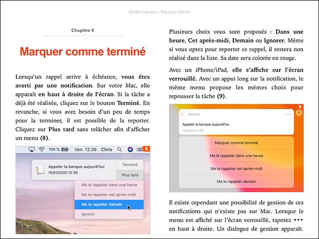 Compétence Mac • Guide Express • Rappels + Notes • pour macOS & iOS (ebook) Compétence Mac • Guide Express • Rappels + Notes • pour macOS & iOS (ebook)