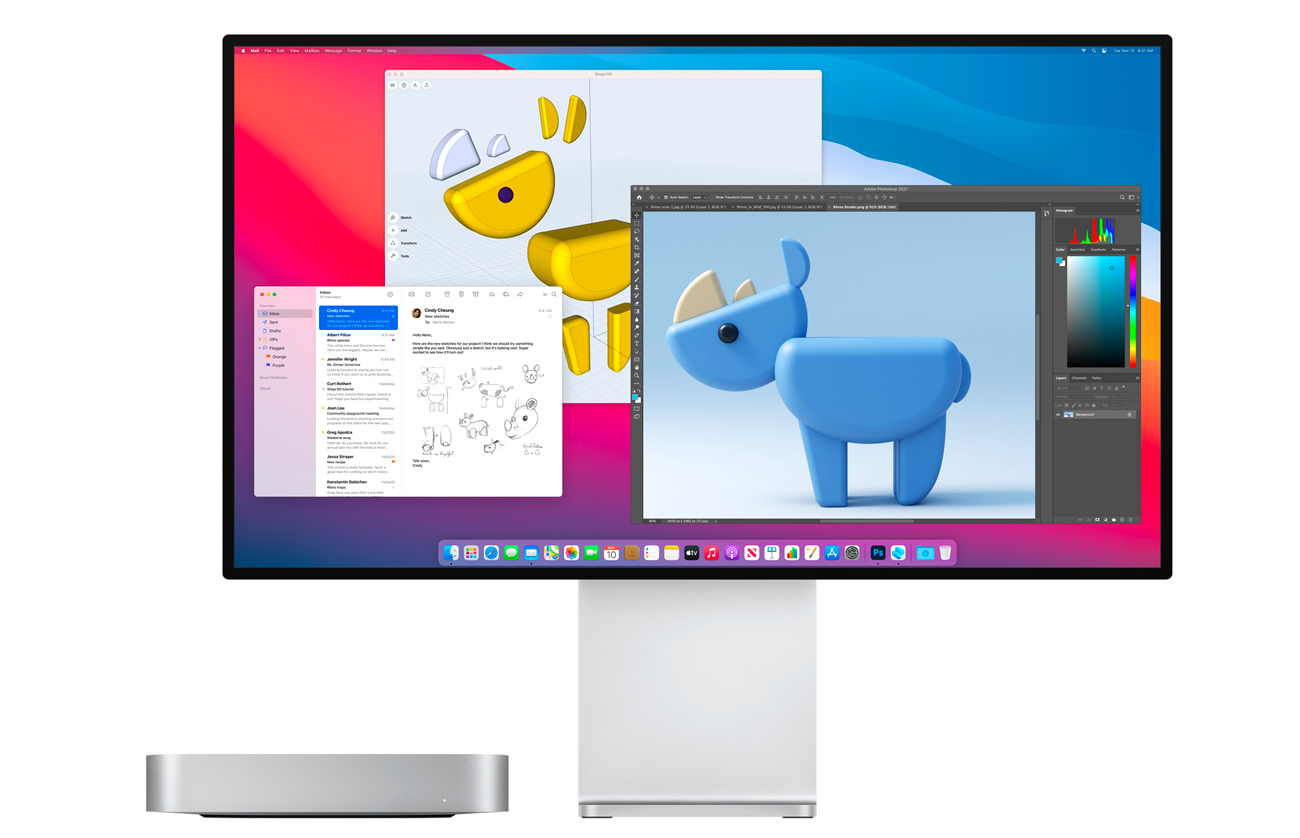 Nouveaux Mac • Une génération d’ordinateurs totalement signée Apple Nouveaux Mac • Une génération d’ordinateurs totalement signée Apple