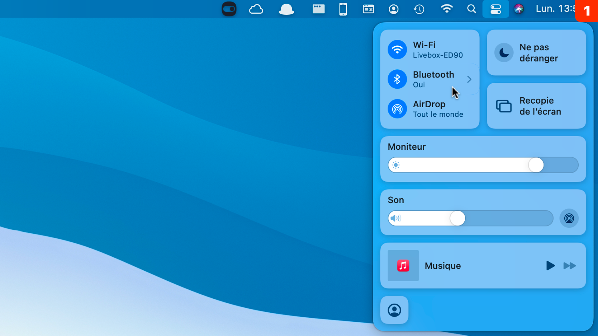 macOS 11 • Retrouver les informations Bluetooth d’un clic