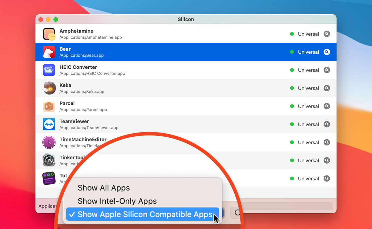 Apple Silicon • Un outil gratuit pour déterminer si vos applications sont compatibles