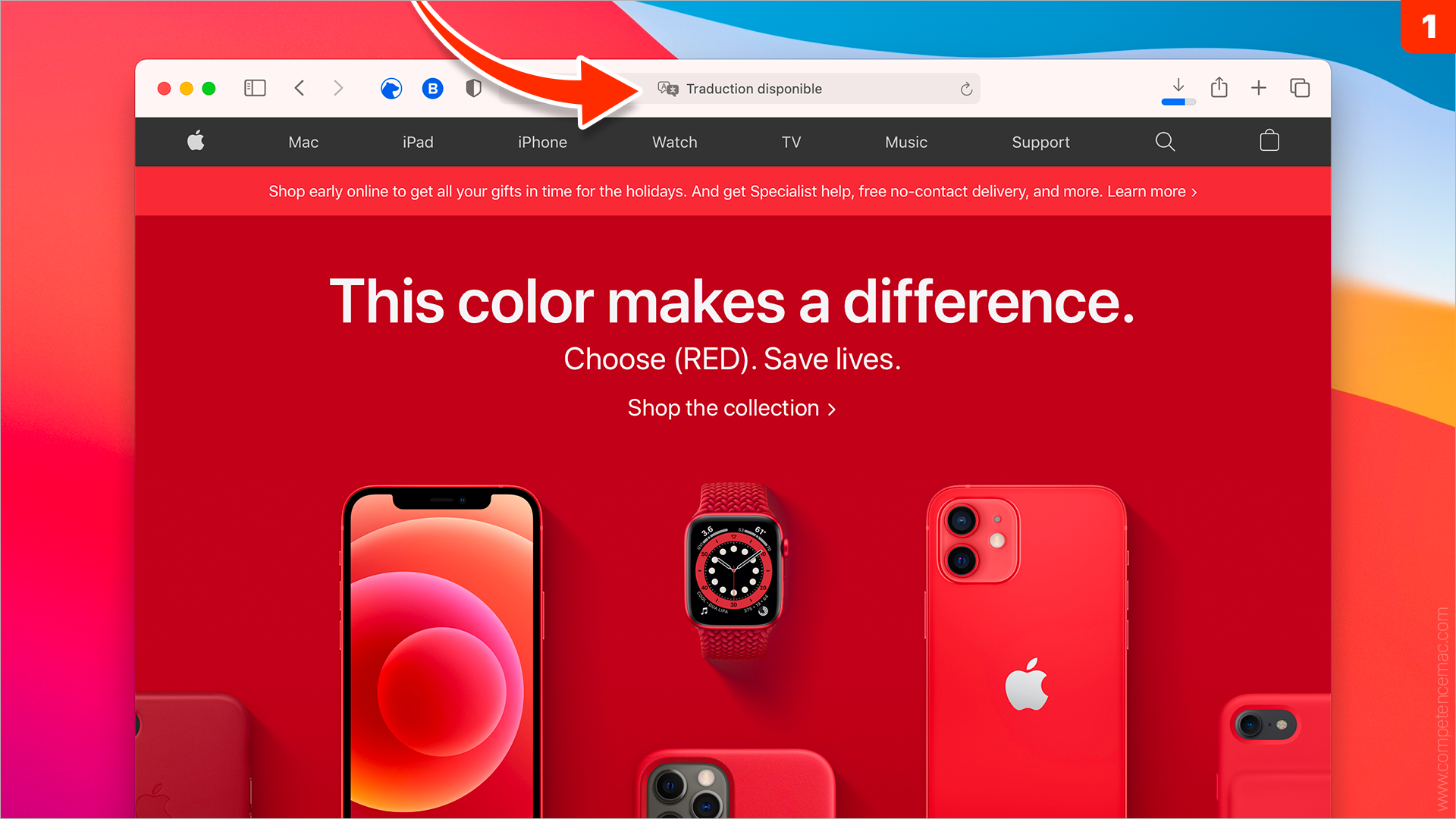 macOS 11 Big Sur • Traduire une page web dans Safari macOS 11 Big Sur • Traduire une page web dans Safari