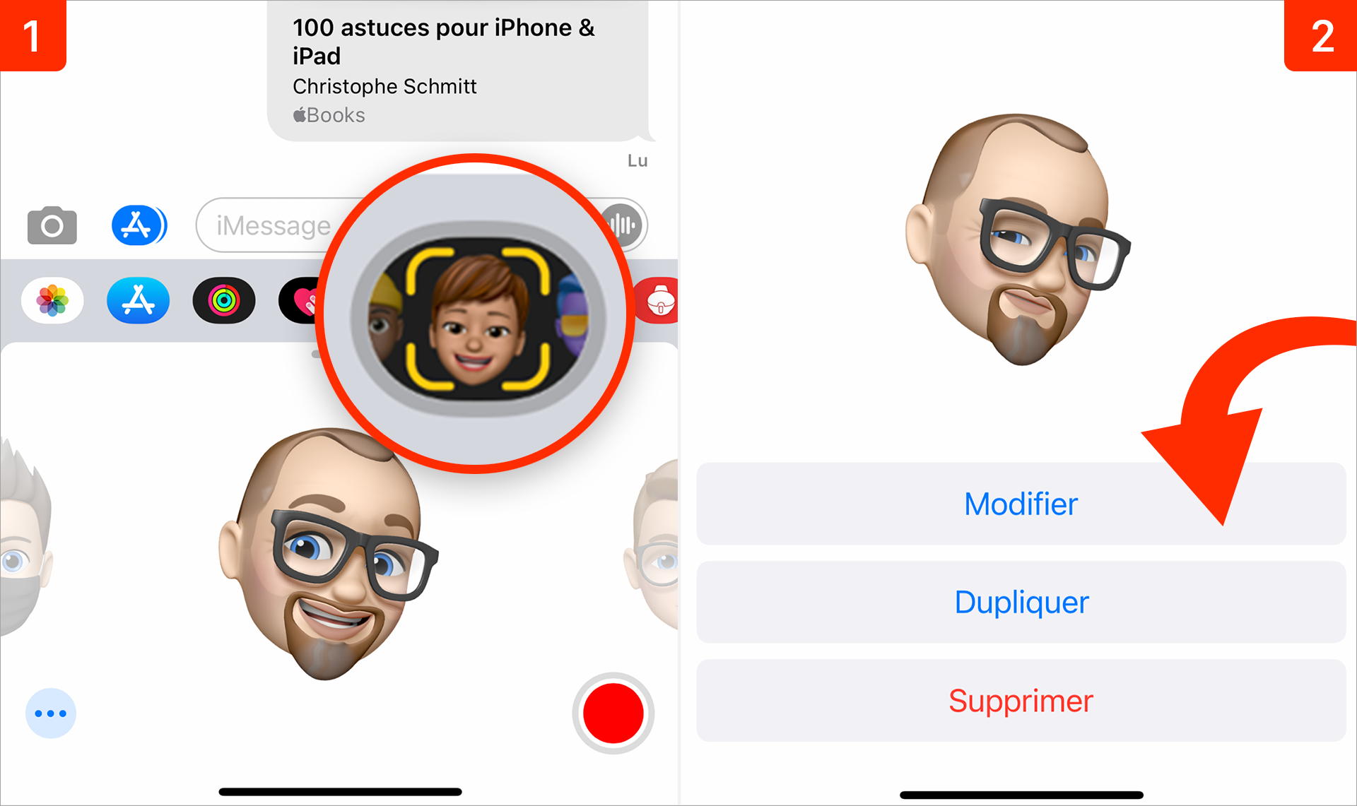 iOS 14 • Ajoutez un masque de protection à votre Memoji