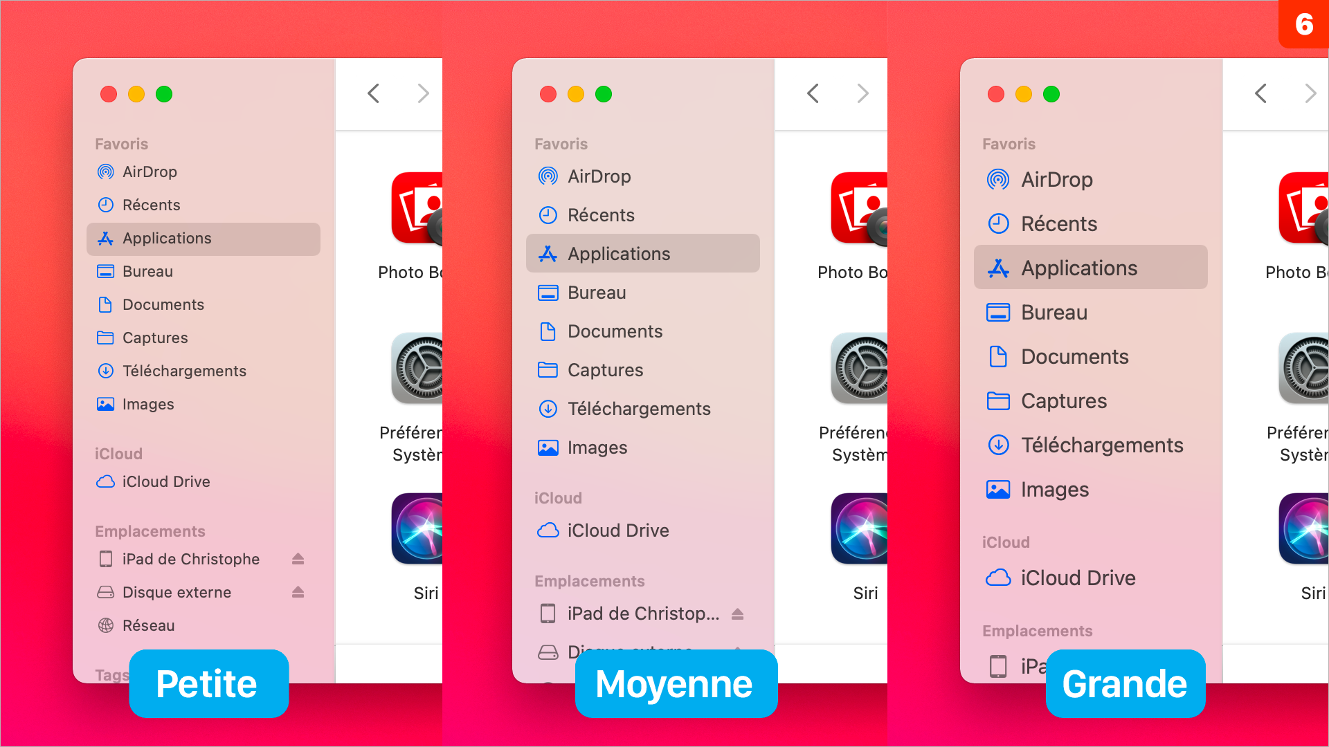 macOS 11 • Modifier les couleurs et l’aspect des fenêtres